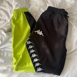 kappa track pants